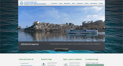 Desktop Screenshot of consorziolagodibracciano.it